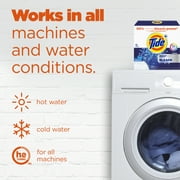 Tide Plus Bleach Powder Laundry Detergent, Original Scent, 129 oz, 89 Loads