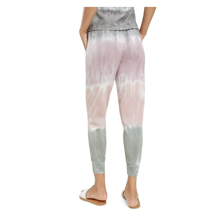 SPLENDID Womens Gray Pocketed Jogger Drawstring Waist Tie Dye Pants M Walmart