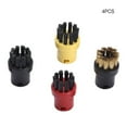 thumbnail image 3 of Electronicheart 4 Pieces Small Cleaning Brush Steam Washing Brushes Scrubbing Working, 3 of 5