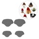 thumbnail image 4 of Pntils autoadhesivas Calcomanía para reparación de talón en espalda Inserción Talón Stick de los pies para zapatos s gris Hugo Almohadilla para el talón del zapato de los apretones del talón, 4 of 9