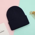 thumbnail image 1 of Gorro de punto para bebé de otoño e invierno, gorro de color caramelo para niños y niñas, gorro de lana rizado cálido de invierno, 1 of 5