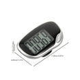 thumbnail image 2 of LIFKOME Pedometer for Running 1Pcs Black Fitness Tracking Professional Sports Gadget, 2 of 8