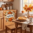 thumbnail image 6 of Antqov Fall Chair Covers Set of 2, Washable Pumpkin Maple Leaf Thanksgiving Chair Covers for Dining Chairs, Removable Chair Slipcovers for Kitchen Holiday Party Home Decor, 6 of 6