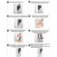 thumbnail image 3 of Hot Face Towel Warmer Machine, Disposable Face Towel Warmer Dispenser, Heats Up in 5 Seconds,131°F Adjustable Constant Temperature, Suitable for Dressing Tables and Bathrooms (1Set+40Pcs Towels), 3 of 7