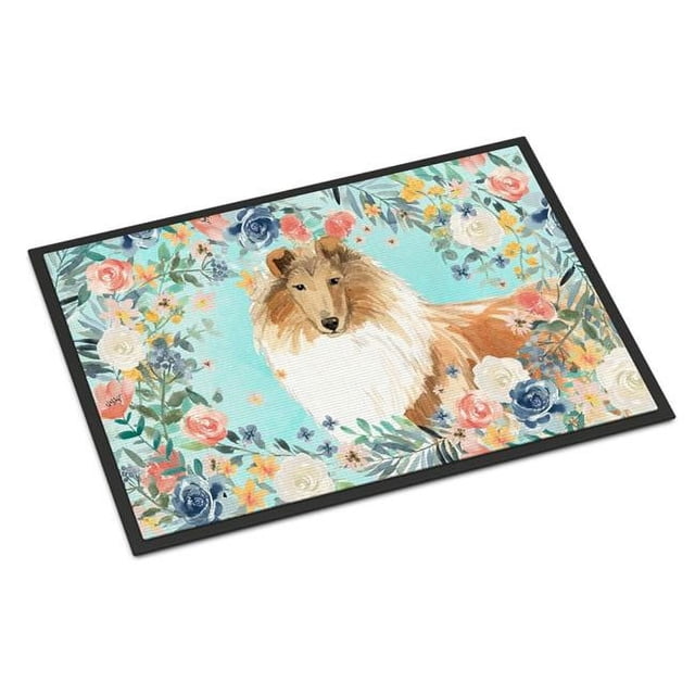 Carolines Treasures CK3414MAT Tapis Intérieur Ou Extérieur 18 x 27 Po. Collie