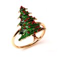 thumbnail image 1 of Inteprter Anillo de servilleta de acero inoxidable de Navidad, soportes de pañuelos de papel portátiles de Navidad, decoración de de comedor para Type6 NO6 Inteprter HA009763-03, 1 of 6