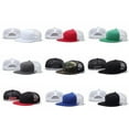 thumbnail image 3 of Unisex Adjustable Snapback Hiphop Flat Brim Hats Visor Baseball Cap, 3 of 5