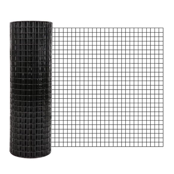 Hardware Cloth Chicken Wire – 19GA Galvanized Welded Wire Mesh Roll, 1/2 Inch x 1/2 Inch Square Mesh for Poultry Netting, Chicken Coop, Rabbit Fencing