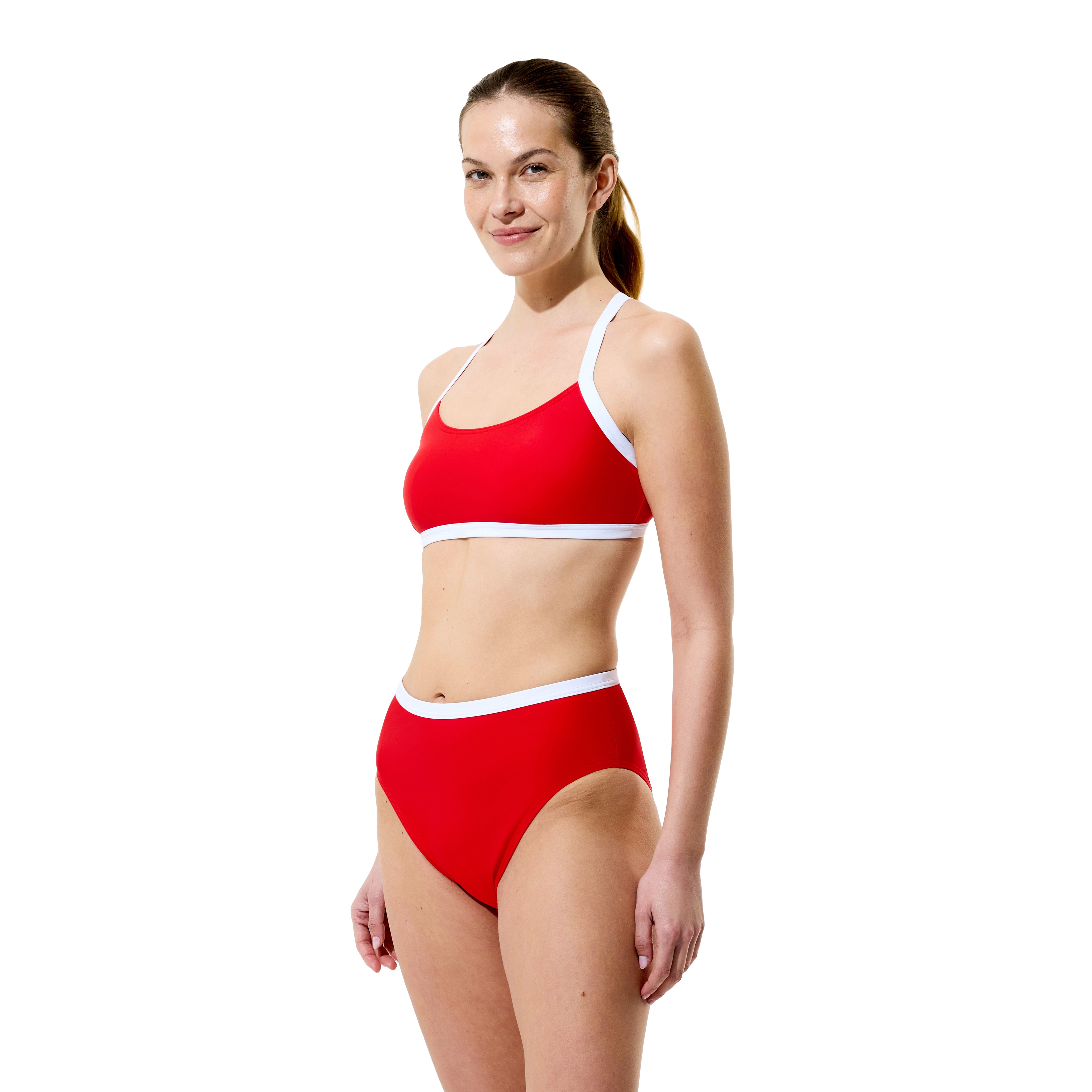 Speedo Women's Colorblock Bikini Top, Sizes XS-XXL