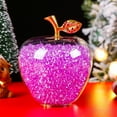 thumbnail image 6 of Dongrere Crystal Apple-figurine Personalized Christmas Ornament Handcrafted Apple-gift for Friend, Family Holiday Decor in Multiple Colors, 6 of 6