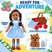My Life As The Wizard of Oz Dorothy 18-Inch Posable Doll with Dark Brunette Hair, Dark Brown Eyes, Toto, Picnic Basket, Scented Apples & Oil Can