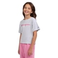 thumbnail image 4 of Champion Girls Meet and Greet Loose-Fit Tee - Heather Gray - Size Large, 4 of 4