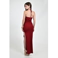 thumbnail image 3 of Vestido largo con abertura Roman Fashion /Juvenil, 8727 (Vino) vino CH, 3 of 6