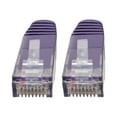 thumbnail image 5 of Eaton Tripp Lite Series Cat6 Gigabit Molded (UTP) Ethernet Cable (RJ45 M/M), PoE, Purple, 6 ft. (1.83 m) - Patch cable - RJ-45 (M) to RJ-45 (M) - 6 ft - UTP - CAT 6 - IEEE 802.3ab/IEEE 802.5 - molded, stranded - purple, 5 of 7
