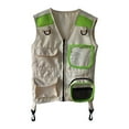 thumbnail image 3 of DOLITY Kids Explorer Vest Cargo Vest for Fishing Halloween Birthday Gift Boys Girls green, 3 of 8
