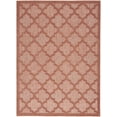 thumbnail image 5 of Nourison Easy Care Indoor/Outdoor Coral/Orange 5' x 7' Area Rug, (5x7), 5 of 10