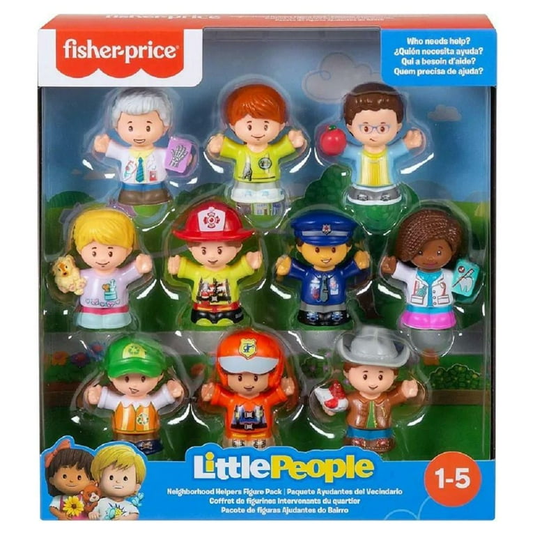 Fisher-Price Little People Neighborhood Helpers Figure Pack