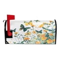 thumbnail image 3 of Ryvnso Mailbox Cover Butterfly Lily Flower Magnetic Mailbox Wrap Standard Size 21x18 Inch, 3 of 8