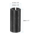 thumbnail image 2 of Unique Bargains Router Collet Chuck Driver Adapter 1/2" to 1/4" Carbon Steel CNC Engraving Bit Router Converter 4 Pieces, 2 of 6