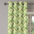 thumbnail image 2 of Ambesonne Victorian Grommet Curtain, Floral Damask Baroque, 50" x 96", Green Mint, 2 of 6