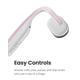 thumbnail image 5 of SHOKZ OpenMove - Open-Ear Bluetooth Sport Headphones, Bone Conduction Wireless Earphones, Sweatproof for Running and Workouts, with Sticker Pack (Pink), 5 of 5