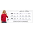 thumbnail image 6 of Ronuti Womens 3/4 Length Sleeve Tops Crewneck Ruched Summer Shirts 2026 Business Casual Outfits Blouses Spring Clothes White Tops, 6 of 7
