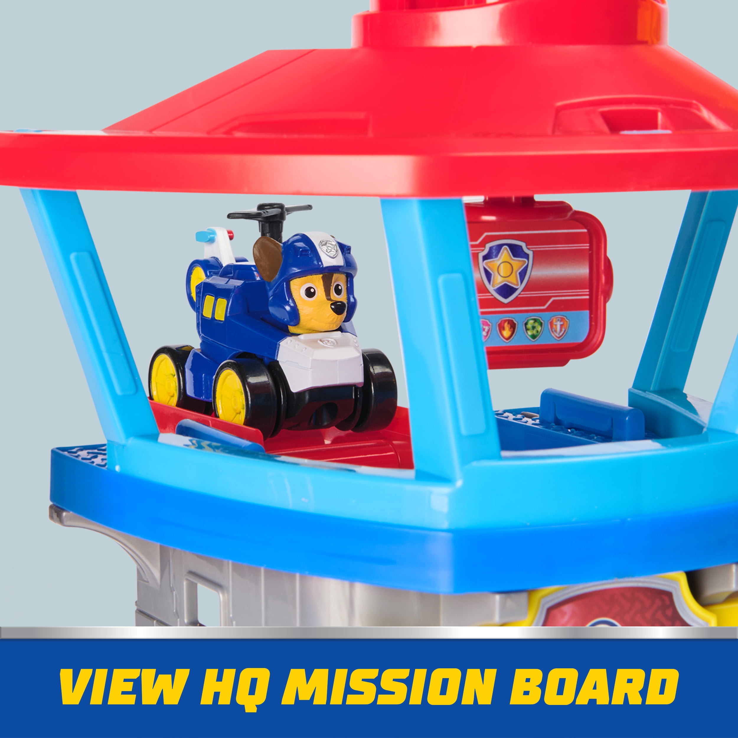 PAW Patrol: Air Rescue, Pup Squad Airport Playset with Chase Vehicle for Kids Ages 3+, Adventure Bay Airport