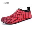 thumbnail image 4 of Yuarrent 1 par de zapatos de agua elásticos para buceo, vela, natación, Yoga, Fitness, calcetín descalzo, zapatillas de deporte para exteriores, Tacos atléticos Rojo 46/47 Yuarrent OD023242-07, 4 of 6