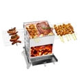 thumbnail image 2 of New Camping Barbecue Oven, Camp Tent Stove, Portable Wood Burning Stove with Grill Racks, 2 of 9
