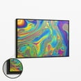 thumbnail image 7 of AE Abstract Wall Art | Contemporary Wall Art (12 X 18 inch) | Framed Canvas Wall Art For Living Room, Bedroom, Bathroom & Kitchen | UL & FSC Certified INK & Material | Made in the USA, 7 of 7