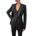 thumbnail image 1 of Ensemble pour Femmes 3 Pcs Tenue de Bureau Formelle Travail-D, 1 of 3