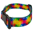 thumbnail image 3 of Country Brook Petz® 1 1/2 inch Deluxe Kaleidoscope Dog Collar, Medium, 3 of 5