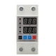 thumbnail image 3 of TICFOX Protector De Bajo Voltaje Conmutación De Voltaje De Sobrecorriente Y Sobrecarga Protector contra Rayos Ajuste De Doble Pantalla Descargador De Sobrecarga De Sobrecorriente 40A 240V‑300V, 3 of 14