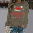 thumbnail image 2 of WEAIXIMIUNG Chandail en Molleton d'Hiver à Imprimé Floral pour Femmes Manches Longues Haut de Noël, 2 of 4