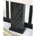 thumbnail image 4 of Signature Design by Ashley Bartlen Poly Table Lamp, Black & Gold Finish, 25" Tall, Modern Rectangular Shade, 4 of 5