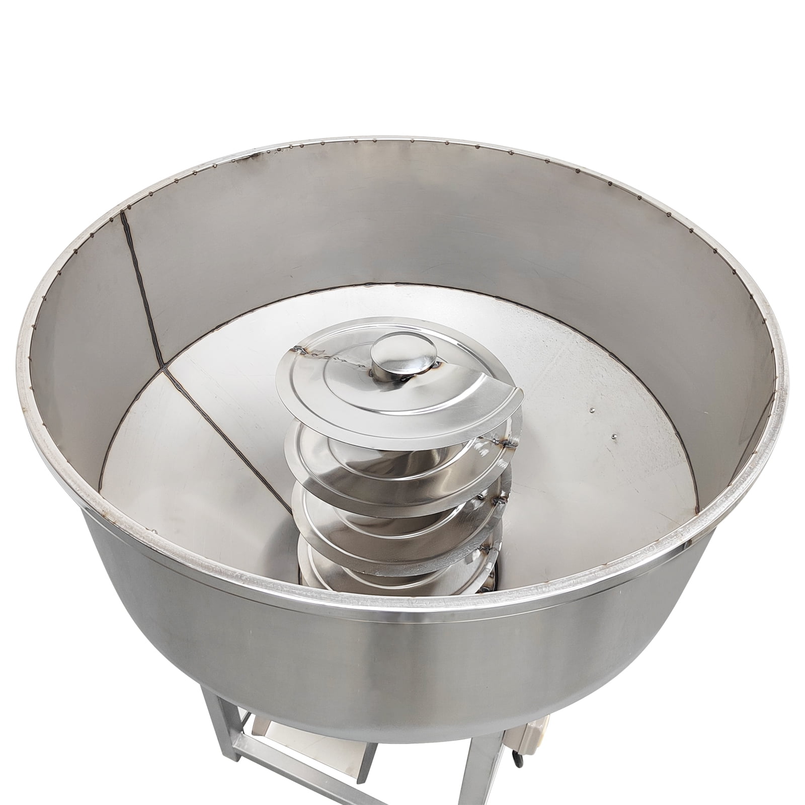 220V Electric Mixer Blender Mixing Machine 440lbs for Dry Grain Particle Granular Flour Beans Plastic