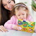 thumbnail image 2 of B Wooden 2 In 1 Puzzle And Drawing Board For Kids 1-5 Years Early Education Matching Toy With Pen, 2 of 4