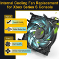 thumbnail image 3 of Xbox Series S Internal Cooling Fan Replacement Fan Cooler for Xbox Series S Console CPU Cooling Fan with Repair Tools, 3 of 7