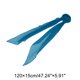 thumbnail image 4 of Ofertas Únicas 1 Pc Bufanda Color Sólido Bufanda de Cuello Rosa Azul Marino, 4 of 5