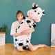 thumbnail image 3 of Juguetes de peluche de vaca manchada para niños, almohada larga Kawaii para dormir, Linda muñeca de vaca, regalo de cumpleaños y Navidad, 3 of 4