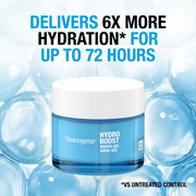 Neutrogena Hydro Boost Hyaluronic Acid Hydrating Water Gel Daily Face Moisturizer for Dry Skin, Oil-Free, Non-Comedogenic & Dye-Free Face Lotion, 1.7 oz/50 ml