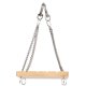 thumbnail image 4 of Hamaca para hámster, columpio de madera para hámster, columpio para hámster, juguete para hacer ejercicio, valor excepcional, 4 of 8