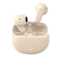 Kraoden True Wireless Bluetooth 5.4 Earbuds, Noise Cancelling In Ear Headphones with Low Latency, Fast Charging Type-C, Long Battery Life, Comfortable Fit for Music & Calls