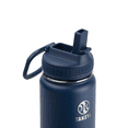 thumbnail image 2 of Takeya Actives Stainless Steel Water Bottle w/Straw lid, 24oz Midnight, 2 of 4