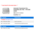thumbnail image 2 of Automatic Transmission Pan - Compatible with 1983 - 1995 GMC G3500 1984 1985 1986 1987 1988 1989 1990 1991 1992 1993 1994, 2 of 2