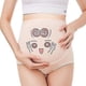 thumbnail image 1 of Cuatro calzoncillos de mujer embarazada impresos 825 ¿ cintura alta y calzoncillos de mujer embarazada ajustables y, 1 of 5