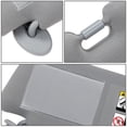 thumbnail image 3 of For 2005 to 2011 Toyota Tacoma Factory Style Driver Left Side Medium Grey Sun Visor with Mirror 06 07 08 09 10, 3 of 5