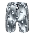 thumbnail image 3 of Pofeuu Nautical1 Prin Men's Swim Trunks Quick Dry Bathing Suit Swimming Board Shorts Mesh Lining Beach Swimwear-XX-Large, 3 of 6