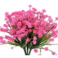 thumbnail image 1 of Coofit Artificial Flower Plastic Lifelike 6PCS Decorative Faux Shrub Plant Fake Flower, 1 of 4