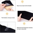 thumbnail image 4 of 1sheet Black Velvet Flocking Liner Adhesive Velvet Fabric Roll 1.2mm Thick Sticky Felt Sheets Microfiber Patch, 4 of 9